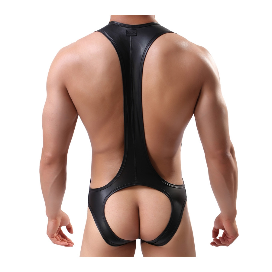 Singlet Backless Totomoto Noir