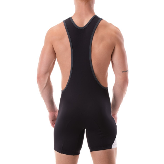 Body Singlet Luckenwalde Anthracite-Noir-Blanc