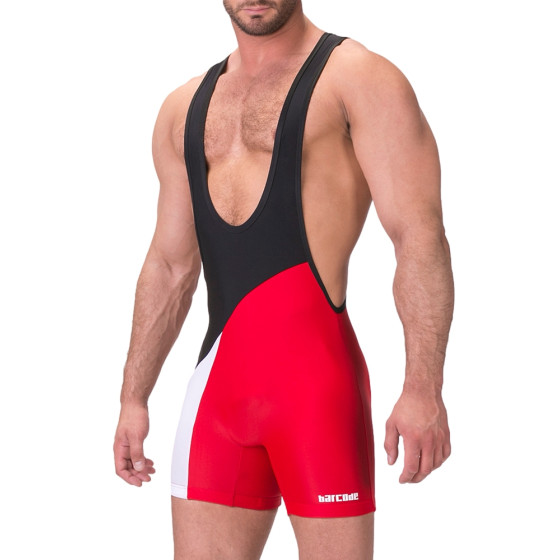 Body Singlet Luckenwalde Noir-Rouge