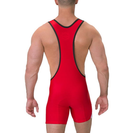 Body Singlet Luckenwalde Noir-Rouge