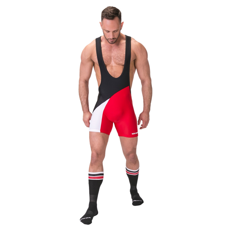 Body Singlet Luckenwalde Noir-Rouge