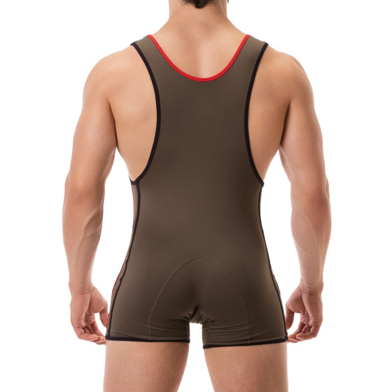 Combi Singlet Allan Kaki-Rouge