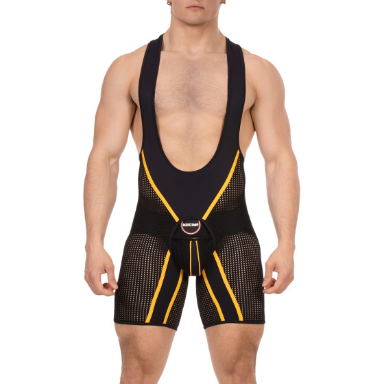 Body Backless Krish Noir-Jaune