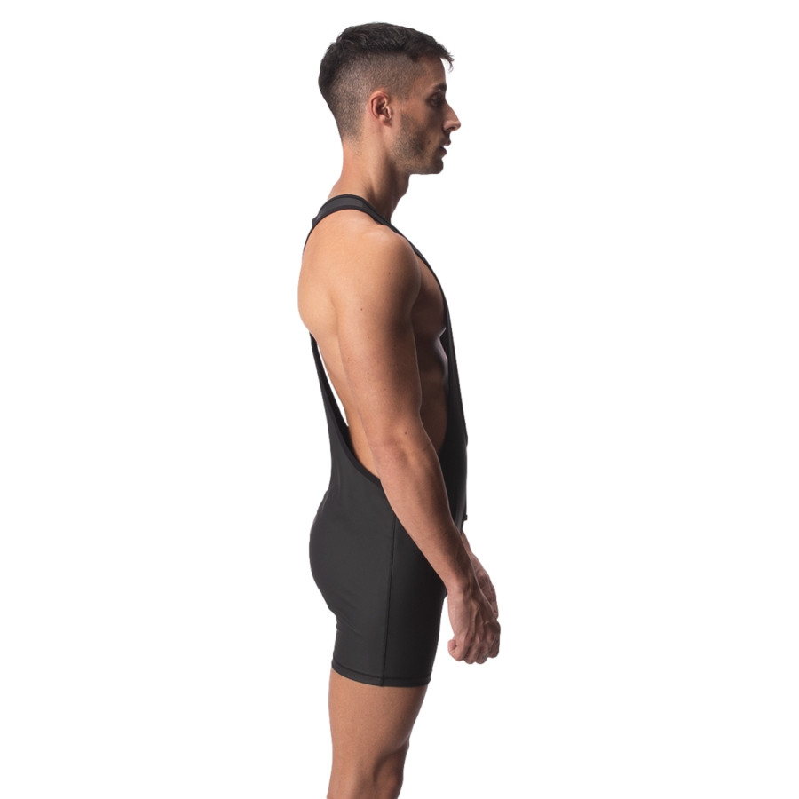 Body Singlet avec Zip Dick Noir