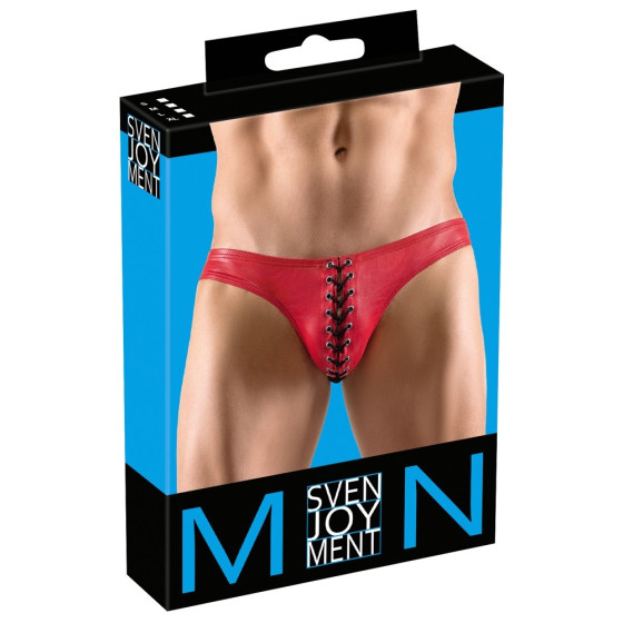 Slip avec cordon Zonio Rouge