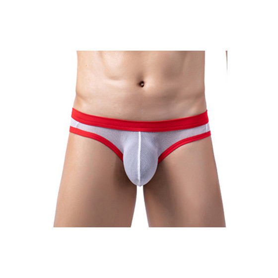 Slip Clipo Blanc-Rouge