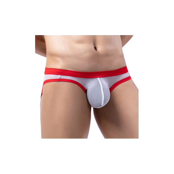 Slip Clipo Blanc-Rouge