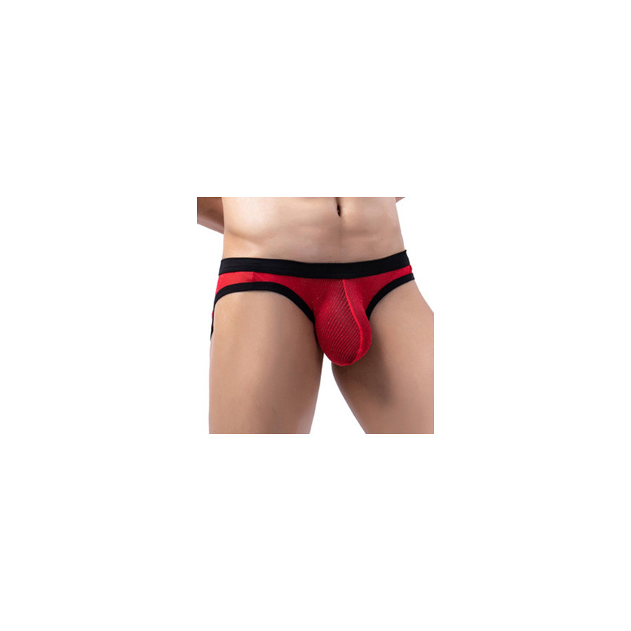 Slip Clipo Rouge-Noir
