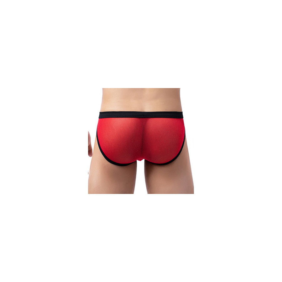 Slip Clipo Rouge-Noir