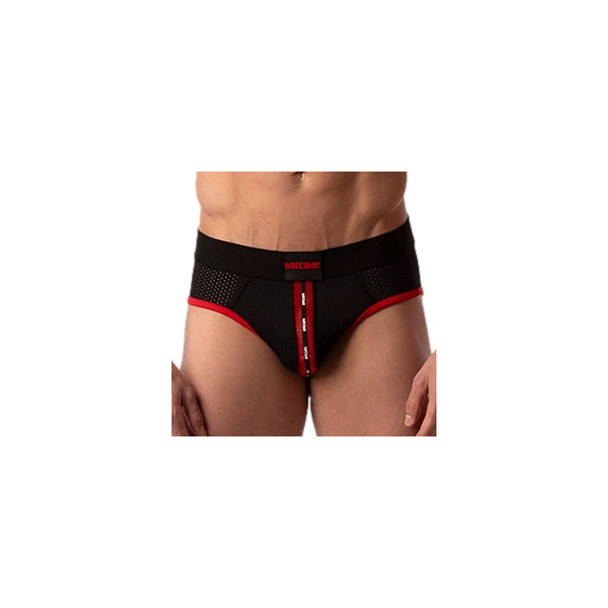 Slip Sicile Noir-Rouge