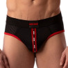 Slip Sicile Noir-Rouge