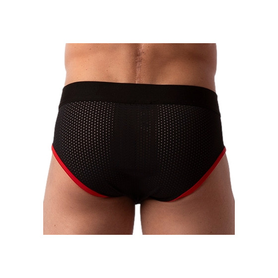 Slip Sicile Noir-Rouge