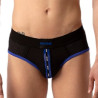 Slip Sicile Noir-Bleu