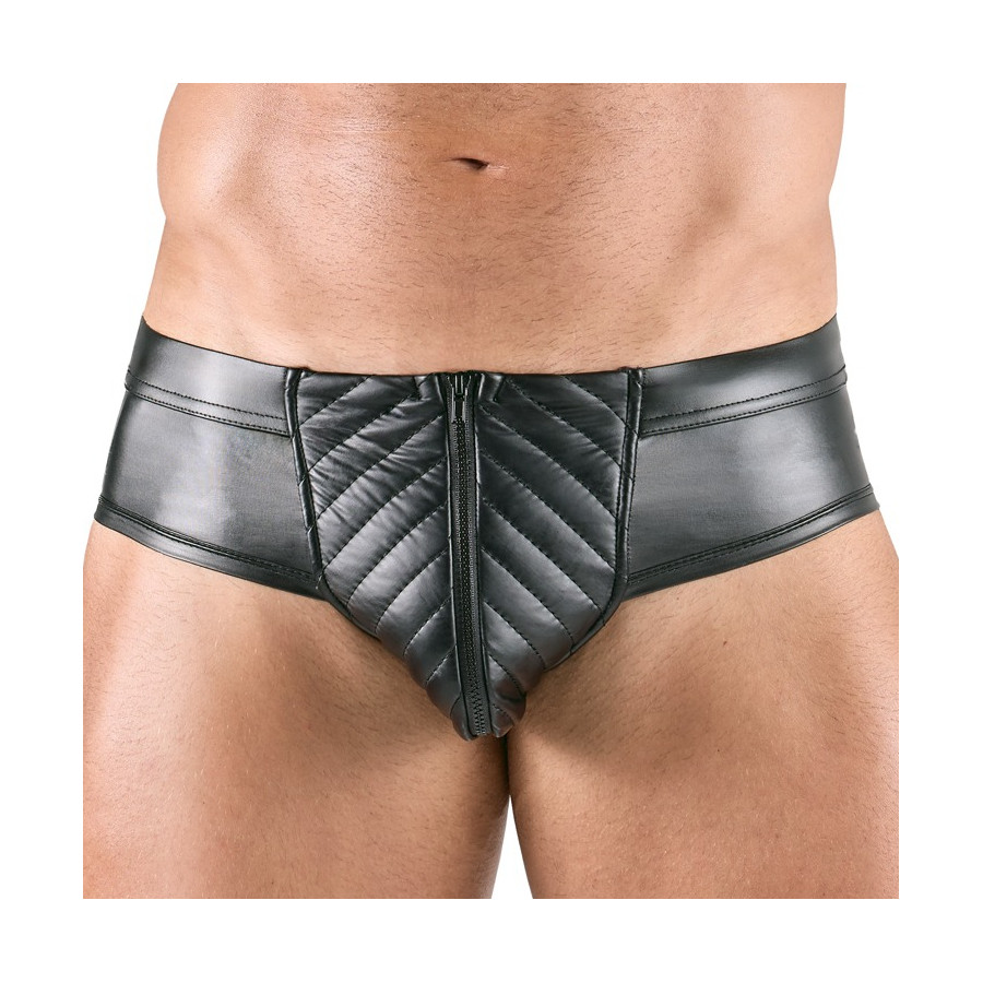 Maten sexy open briefs Black