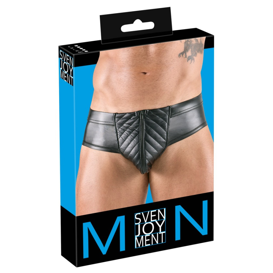 Maten sexy open briefs Black