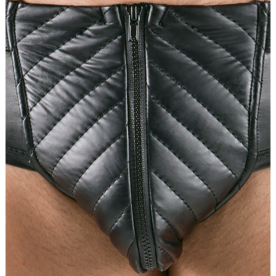 Maten sexy open briefs Black