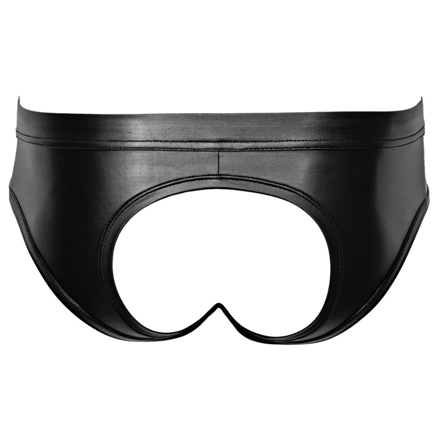Maten sexy open briefs Black