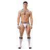 String Cache-sexe Top Blanc