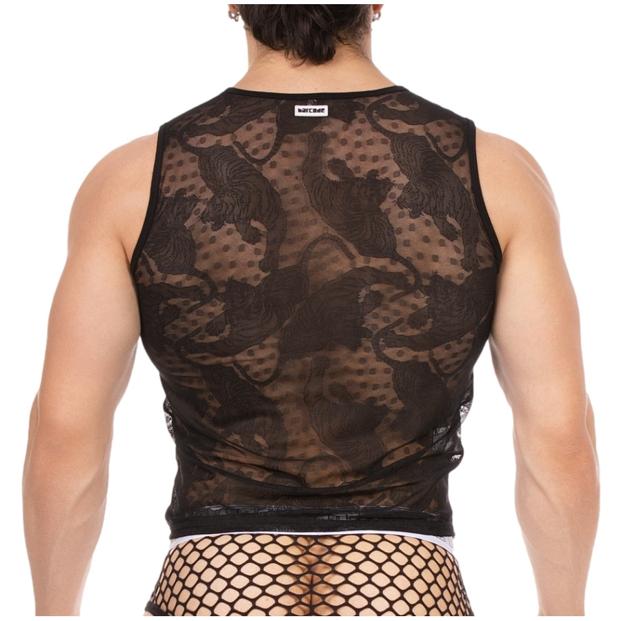 Débardeur dentelle Ozil Noir