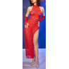 Robe Longue PAOLINA Rouge