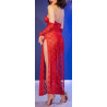 Robe Longue PAOLINA Rouge