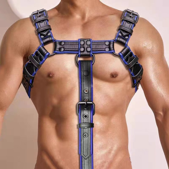 Hashon Simili Harness Black-Blue