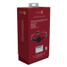 Bâillon-Boule Milan 41mm Noir et Rouge