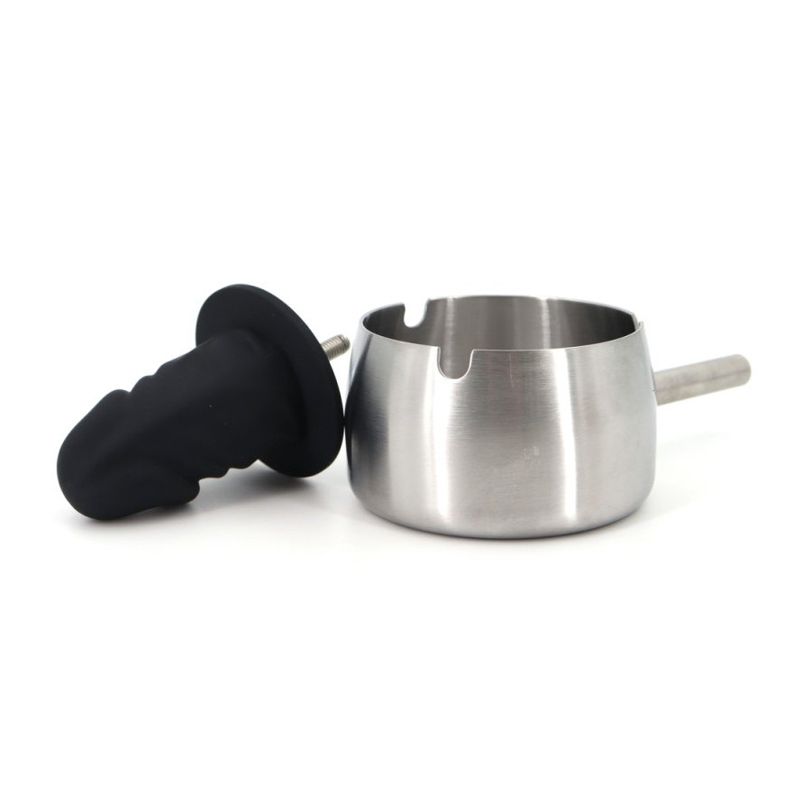 Cendrier Humain Humiliclop Inox