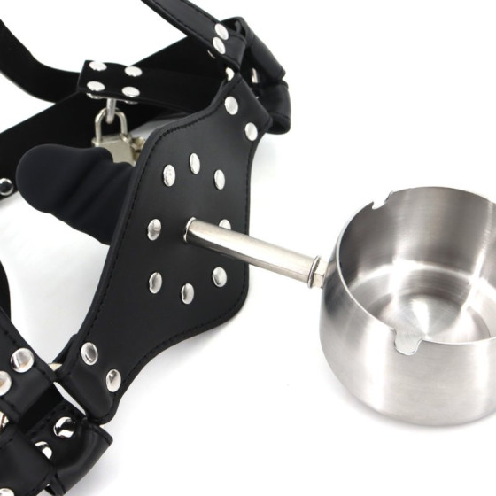 Cendrier Humain Humiliclop Inox