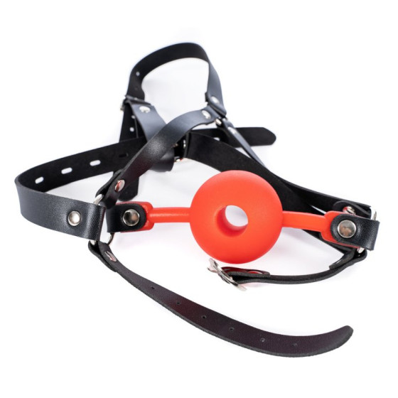 Bâillon-Boule percé Enjoy Wax 49mm Rouge