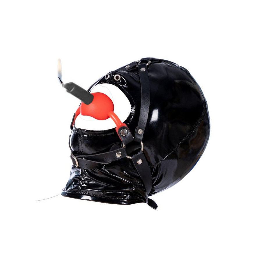 Bâillon-Boule percé Enjoy Wax 49mm Rouge