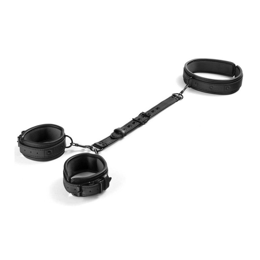 Attaches Poignets-Cou Neckist Noires