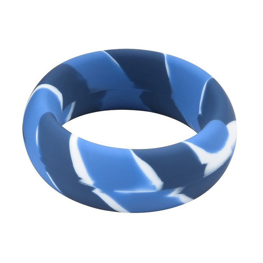 Pack 3 Cockrings Silimix Bleus