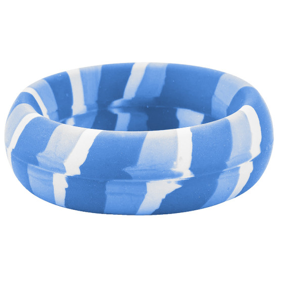 Pack 3 Cockrings Silimix Bleus