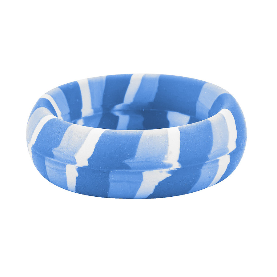 Pack 3 Cockrings Silimix Bleus