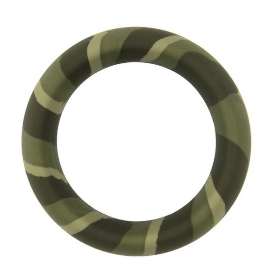 Pack 3 Cockrings Silimix Vert Army