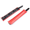 Kit Barre de maintien Collier et Menottes Simply Dom Rouge et Noir