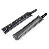 Kit Barre de maintien Collier et Menottes Simply Dom Noir