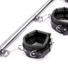 Kit Barre de maintien Collier et Menottes Simply Dom Noir