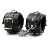 Kit Barre de maintien Collier et Menottes Simply Dom Noir