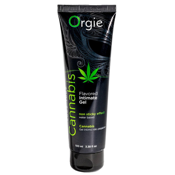 Lubrifiant Eau aromatisé Cannabis Orgie 100 ml