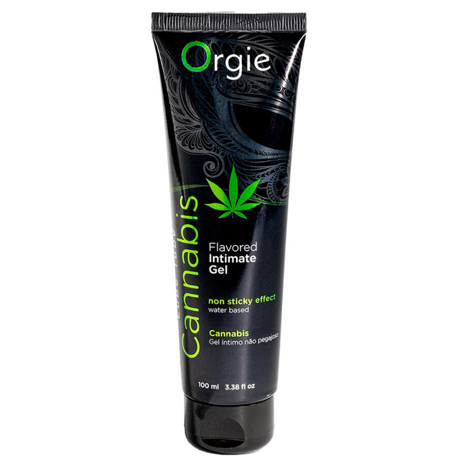 Lubrifiant Eau aromatisé Cannabis Orgie 100 ml