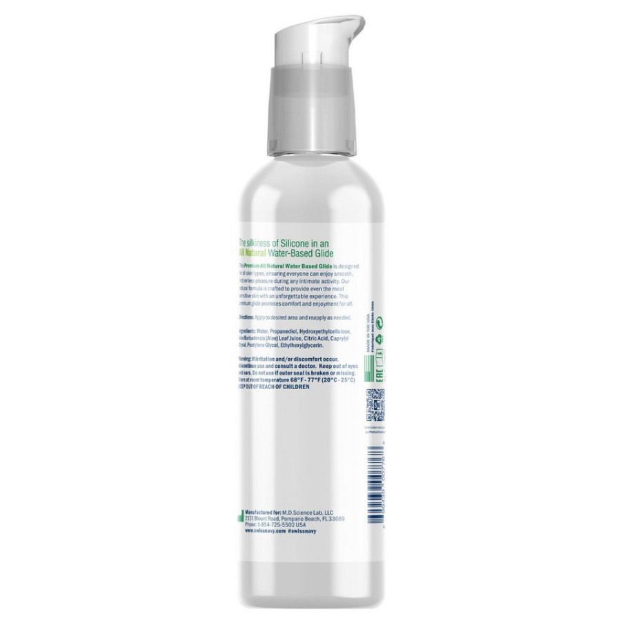 Lubrifiant Eau Natural Swiss Navy 118 ml