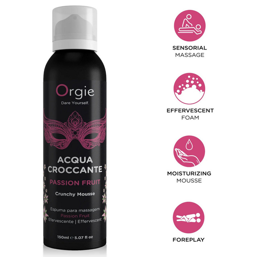  Mousse de massage Fruit de la Passion Acqua Croccante 150ml