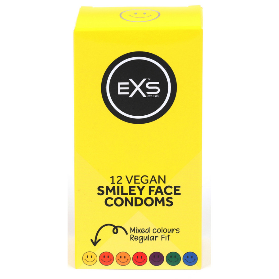 Préservatifs Smiley Face x12