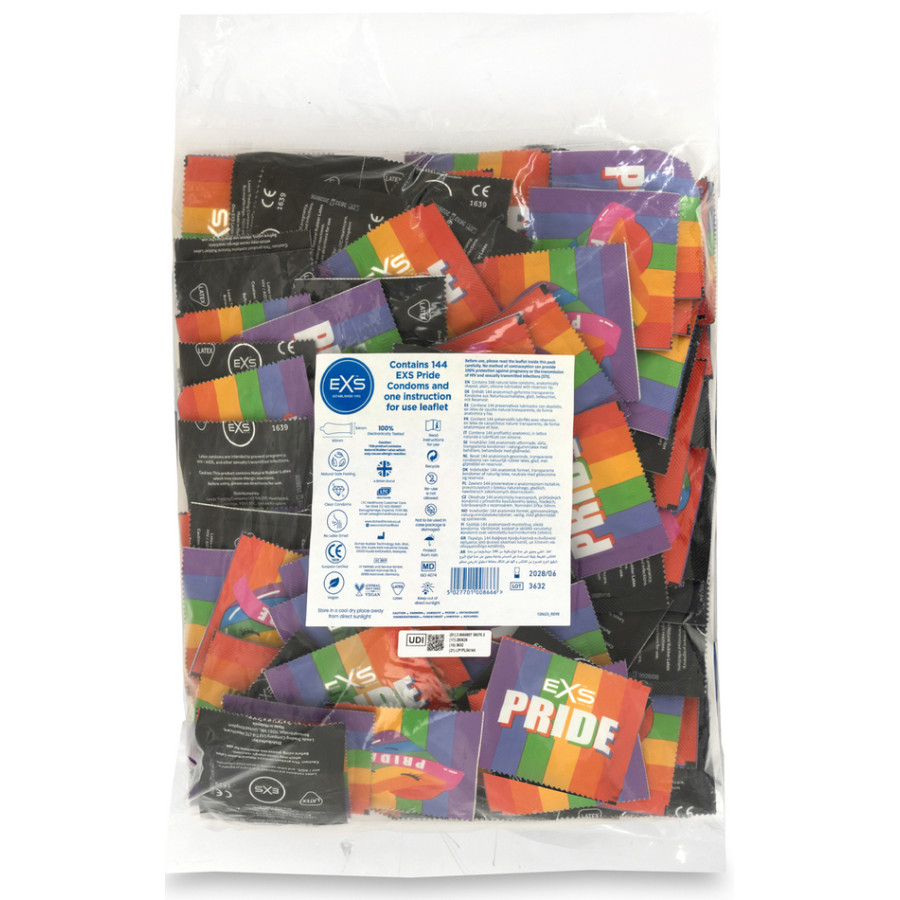 Préservatifs Pride 54mm x144