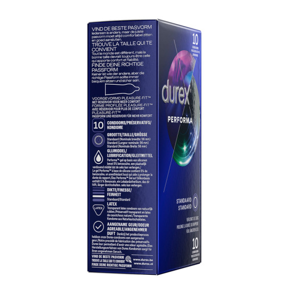 Préservatifs Durex Performa x10