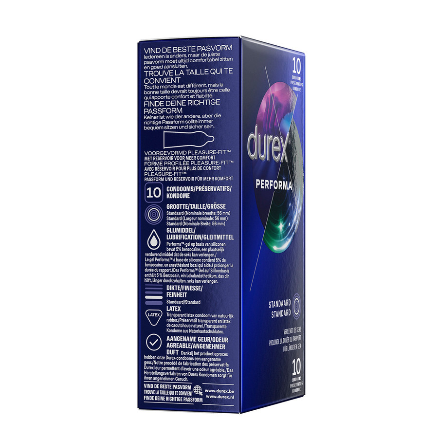 Préservatifs Durex Performa x10