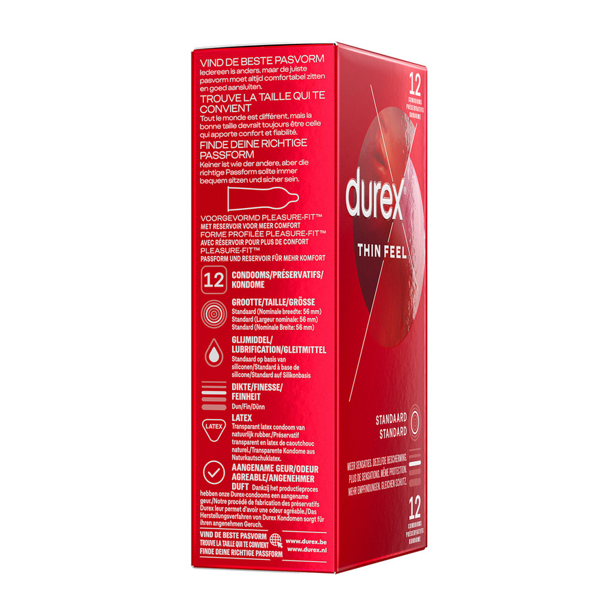 Préservatifs Durex Thin Feel x12