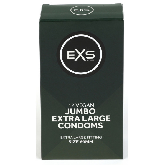 Condoms XXL Jumbo 69 mm x12
